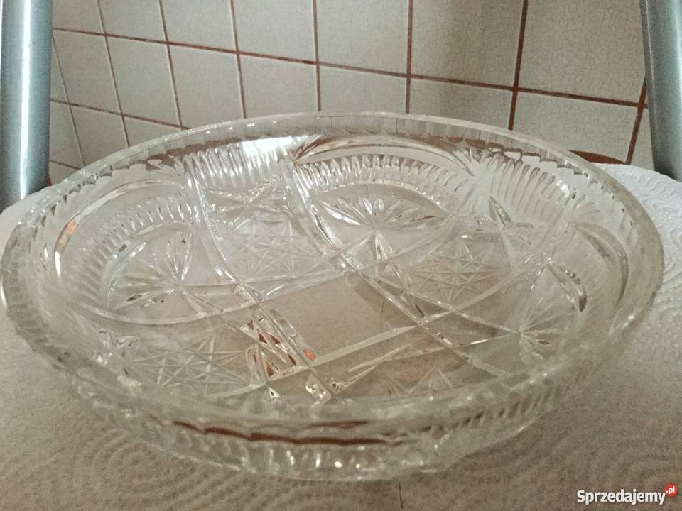Kryształytalerzyki miseczka cukiernice Ruda Śląska