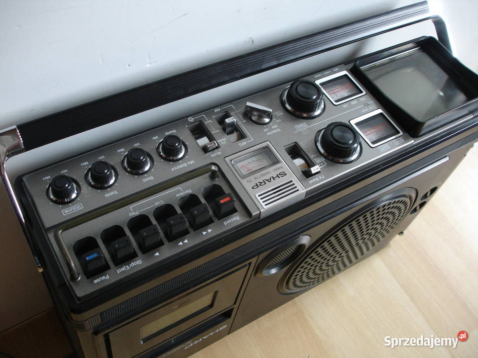 Radiomagnetofon z TV SHARP 5P27G Zielona Góra