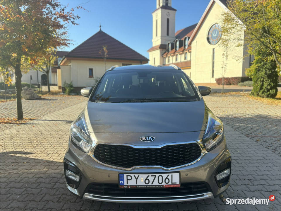 Kia Carens 7osobowy IV 2013 garażowany wielkopolskie Poznań