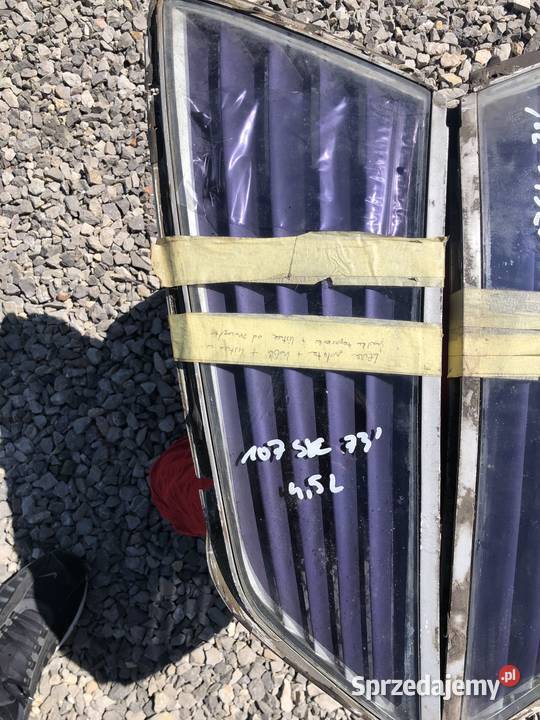 Szyba żaluzja tylna mercedes w107 107 r107 slc lubelskie Kraśnik sprzedam