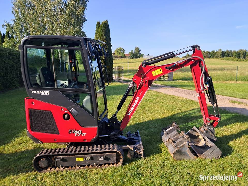 Minikoparka YANMAR SV19VT 2024r warmińsko-mazurskie Olsztyn