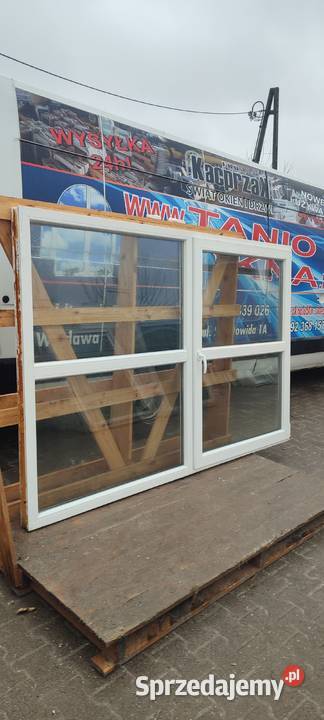 OKNA KacprzaK OKNO PCV 233X153 Używane Lublin
