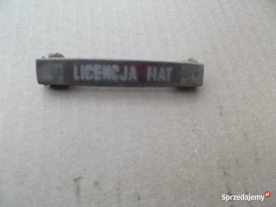 fiat 126p emblemat licencja fiat Pozostałe Ziębice