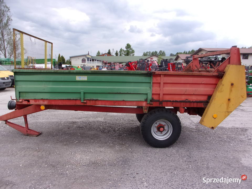 Rozrzutnik obornika 35ton N400 Roltrans w nieuszkodzony Opoczno