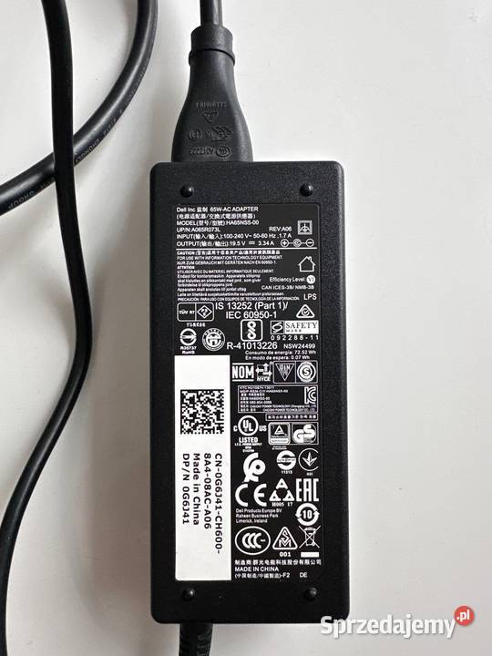 Orginalna ładowarka dell Białogard sprzedam