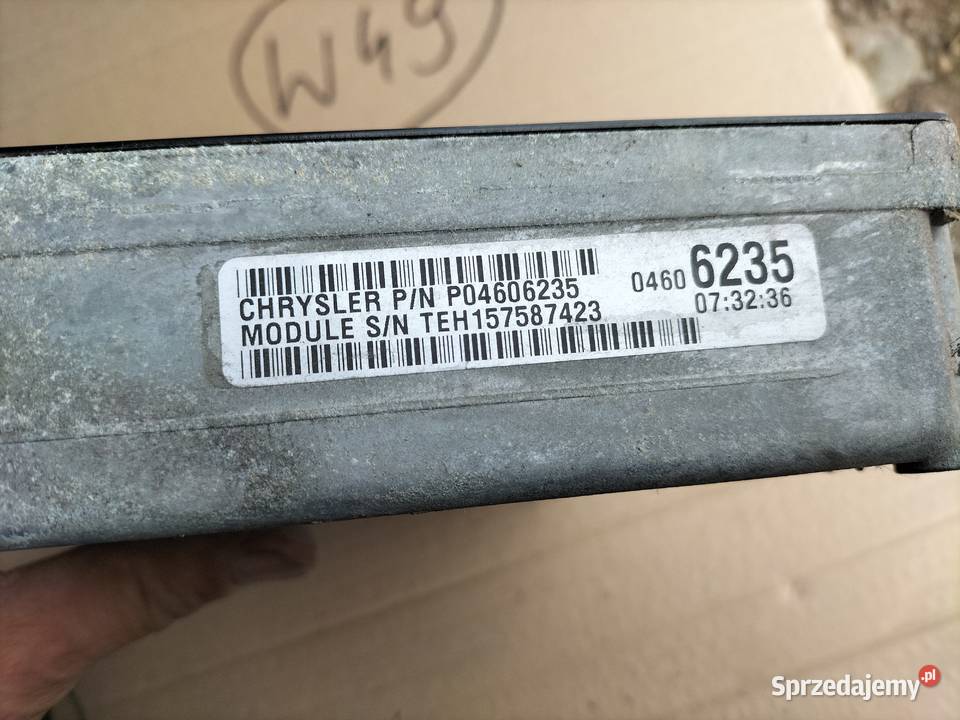CHRYSLER DODGE AVENGER P04606235 MODUŁ KOMPUTER Układ elektryczny, zapłon lubelskie Kamień-Kolonia