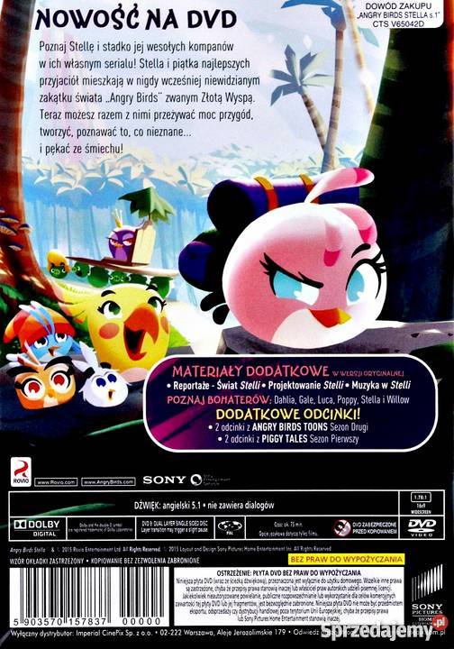 ANGRY BIRDS STELLA SEZON PIERWSZY Filmy wielkopolskie Kalisz