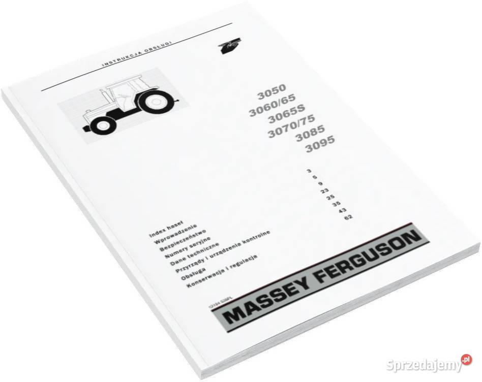 Instrukcja obsługi MF 3085 3095 3075 3065 S Szamotuły