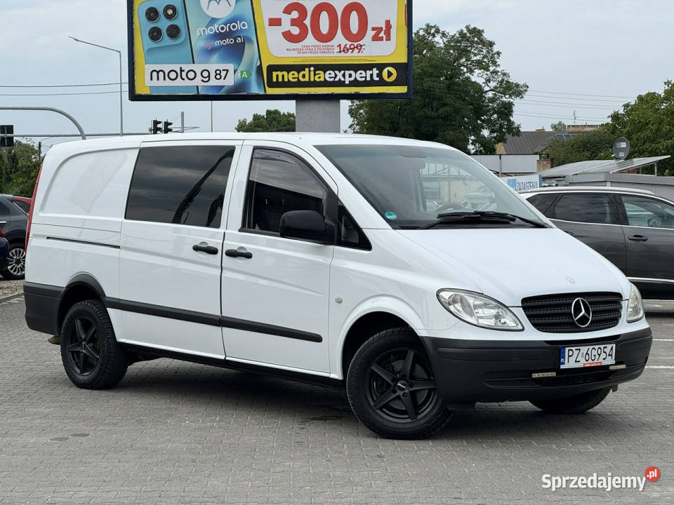 Mercedes Vito FILMKlimatyzacjaZarejestrowany w lakier metallic Suchy Las