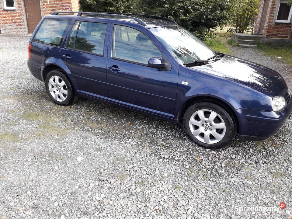 Golf 4 Variant 20 benz Pacific Xenon Tempomat niebieski Golf Markuszów sprzedam