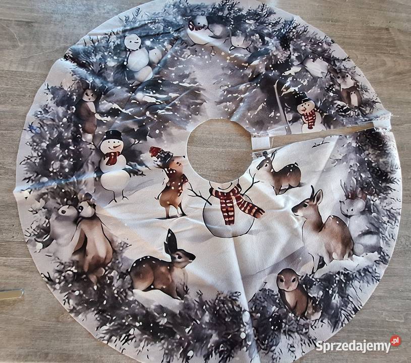 Mata dywanik pod choinkę świąteczna Nowa