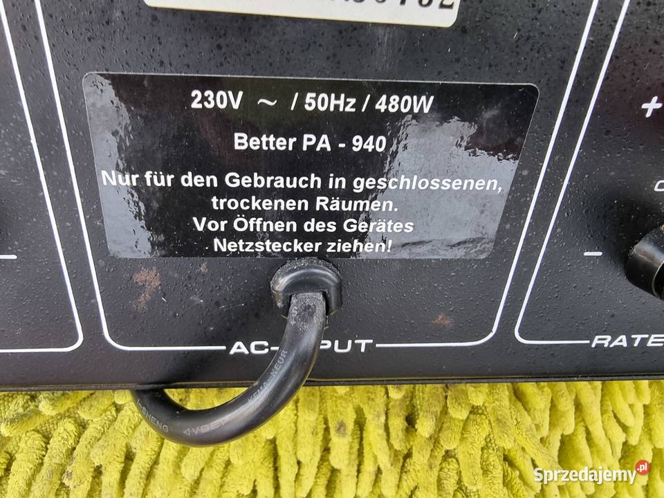 końcówka mocy mc crypt pa940 Chełm Śląski