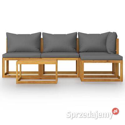 vidaXL 5cz zestaw wypoczynkowy do ogrodu Warszawa