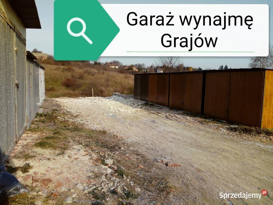 wynajem garaż magazyn do wynajęcia Wieliczka