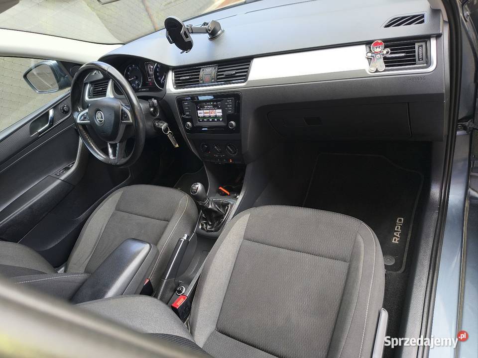 SKODA RAPID Polski salon pierwszy właściciel czujnik deszczu Psary