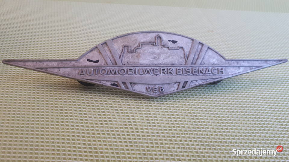 Wartburg znaczek na maskę osobowe Gliwice