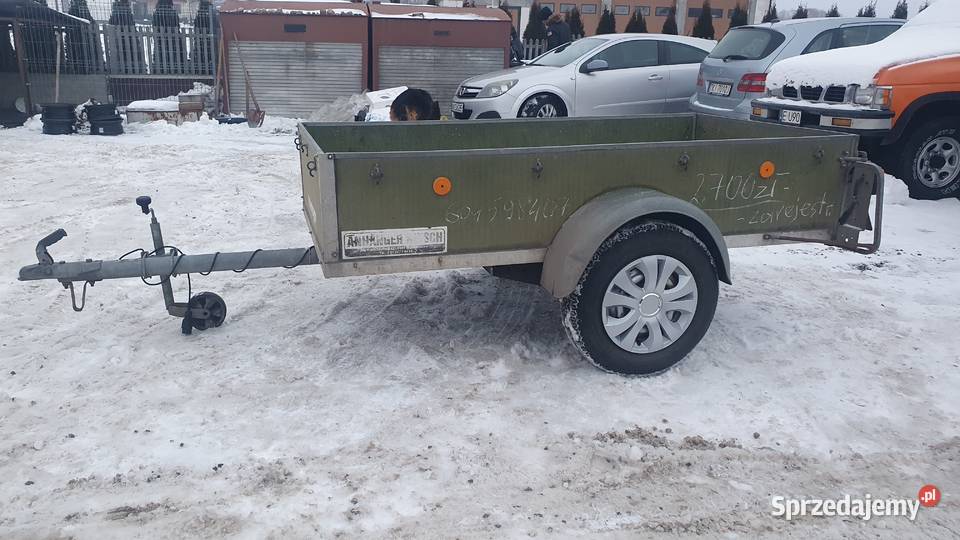 Przyczepka samochodowa świętokrzyskie Krajno-Parcele