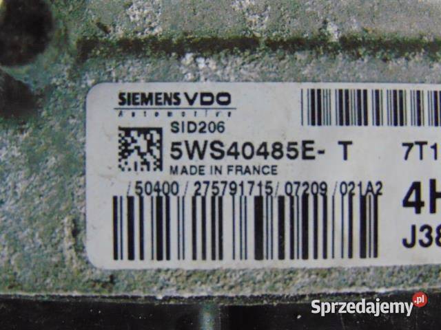 KOMPUTER SILNIKA CONNECT 18 TDCI 5WS40485ET 4HAE Komputery