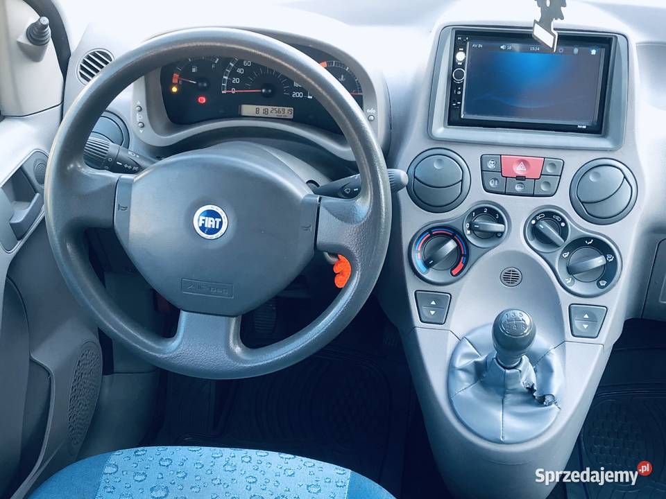 Fiat Panda II 11MPI 55 Czarny metalizowany podkarpackie Przeworsk