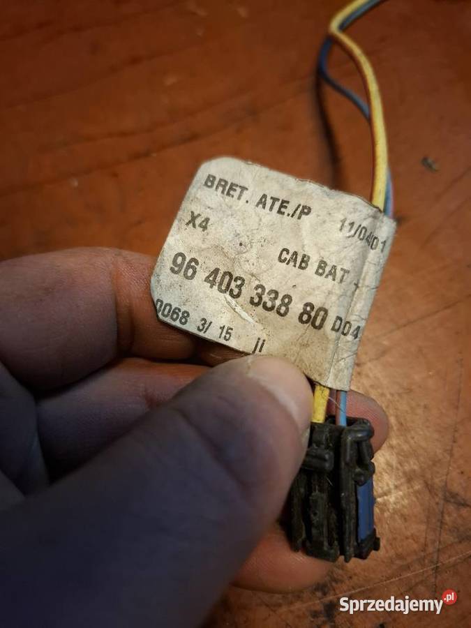 Kabel dodatni plusowy przewód akumulatora osobowe Przyborów