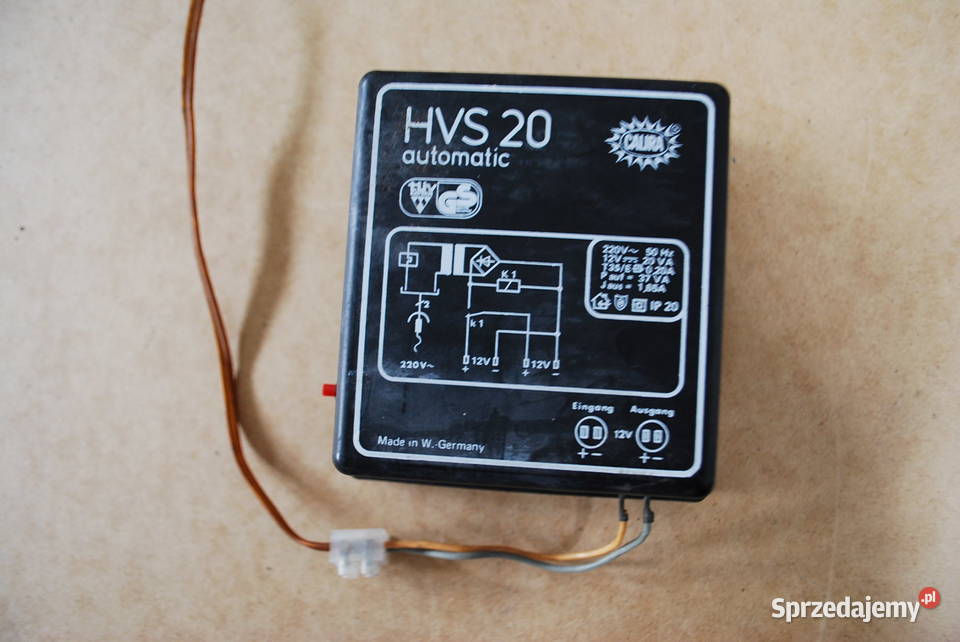 PRZETWORNICAZASILACZ 23012V DO KEMPINGUKAMPERA