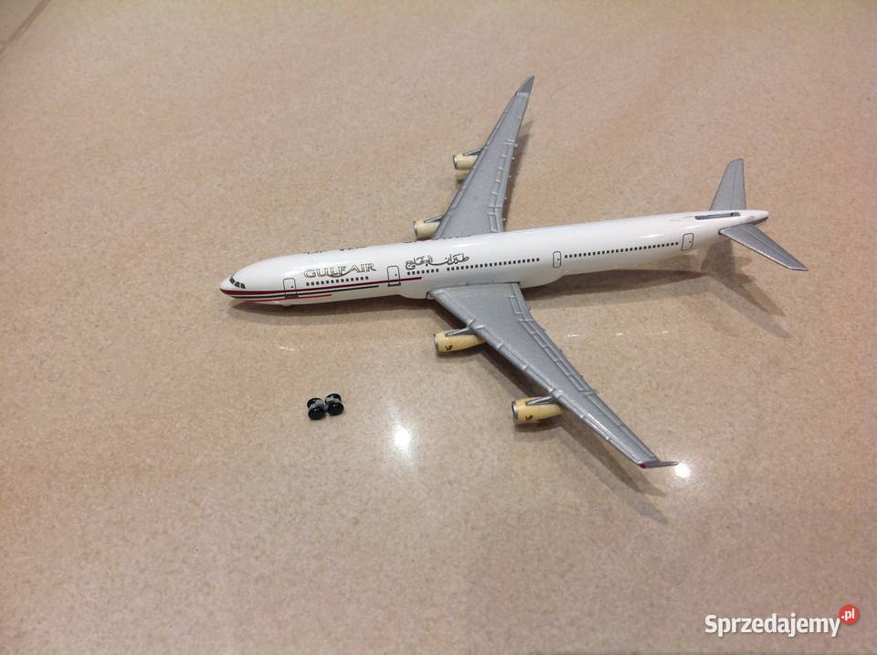 Herpa Model Samolotu GULFAIR metalowy Dom i Ogród Nowa Sól sprzedam