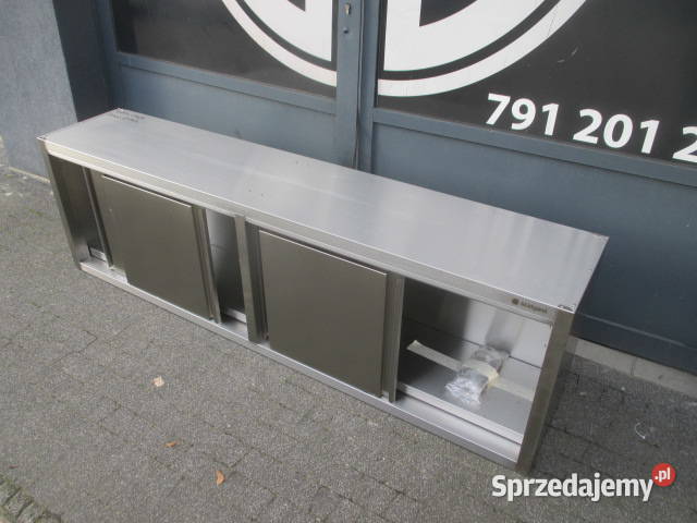 NOWA Szafka Wisząca Stal Nierdzewna Drzwi Suwane Gastronomia Ostrów Wielkopolski