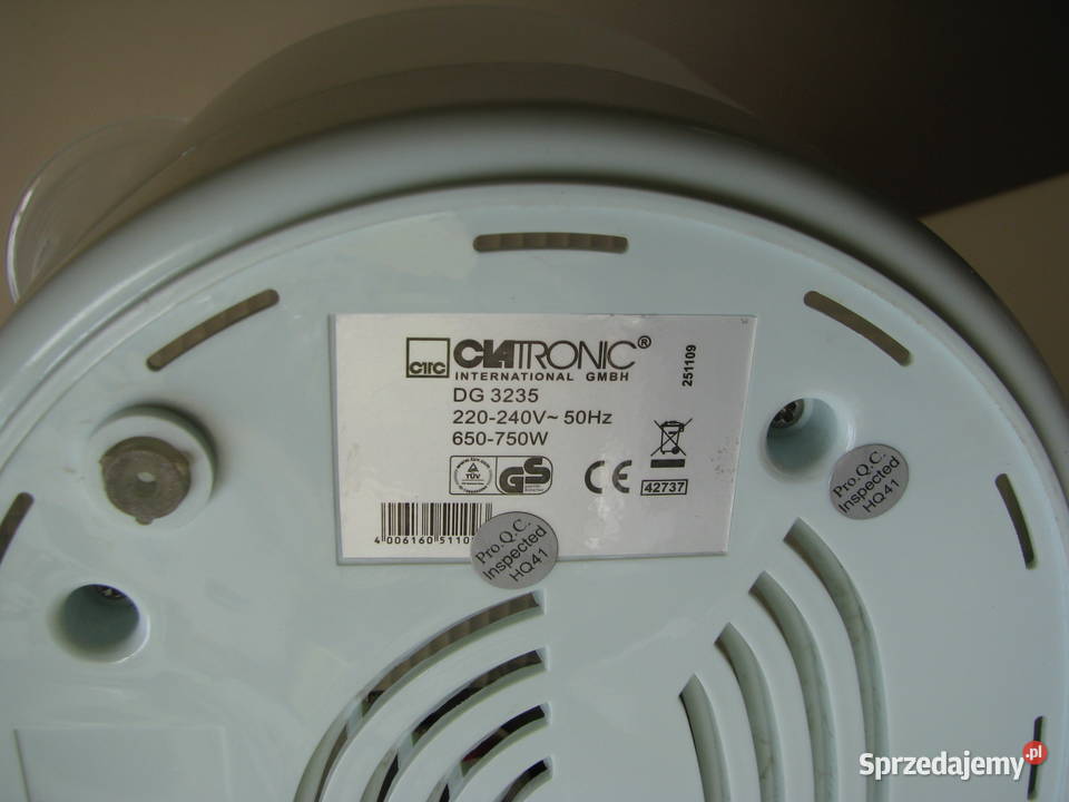 Parowar Clatronic DG3235 gotowanie na parze 3 Brzegi