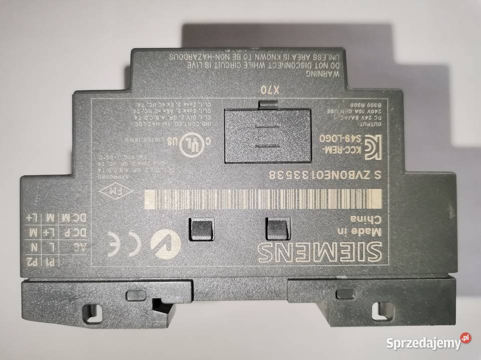 Sterownik Siemens Logo 6E105216 Dragacz