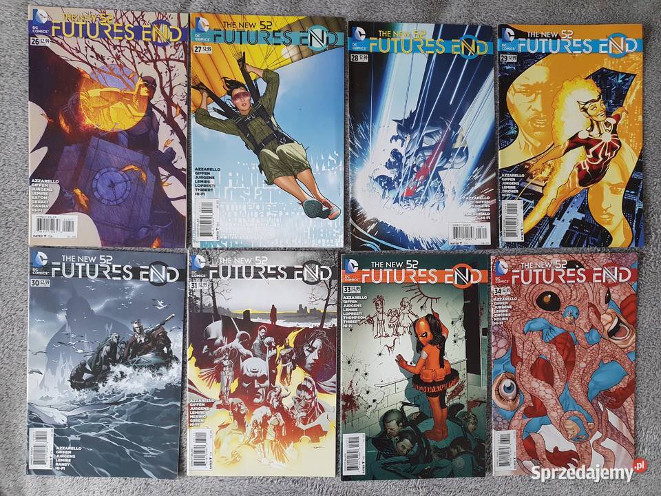The 52 The Futures End zestaw 25 komiksów DC USA Gdynia sprzedam