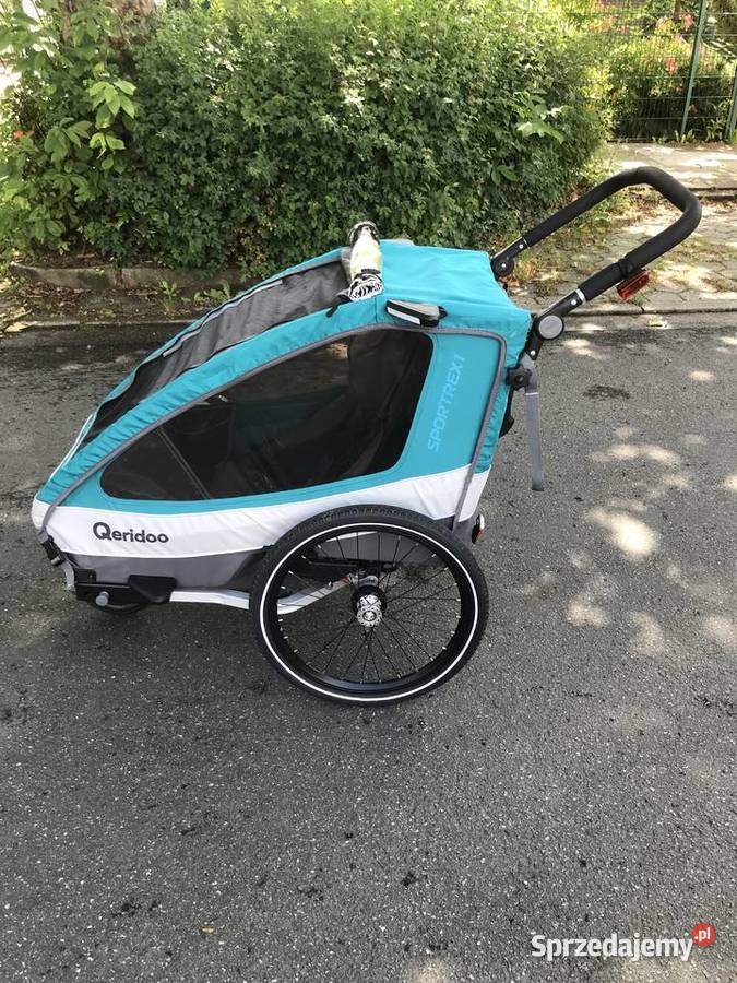 Przyczepka rowerowa Qeridoo Sportrrex1 Pozostałe Kranów sprzedam