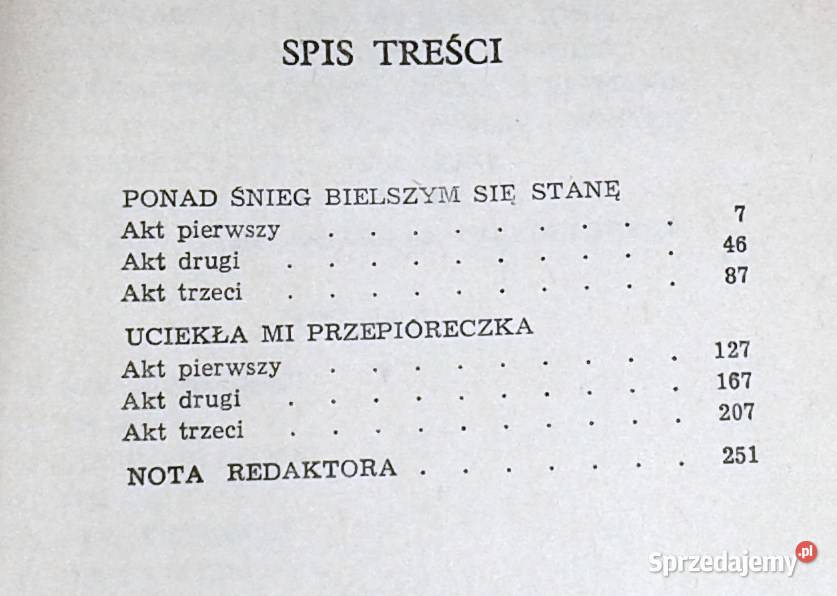 Ponad śnieg Przepióreczka Stefan Żeromski Chełm