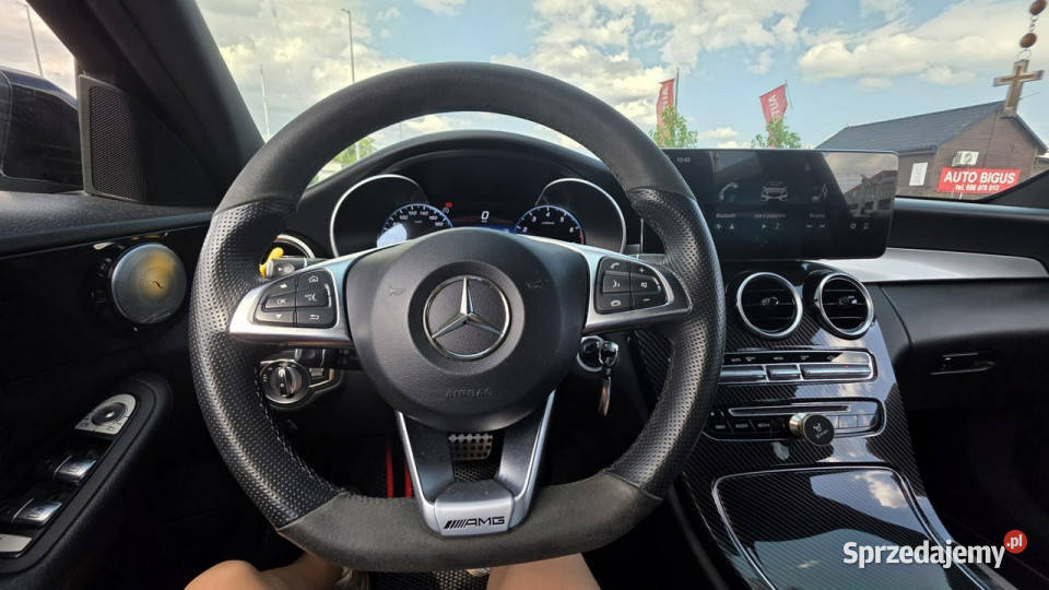 Mercedes C 160 salon polska ledy xsenon navi komputer pokładowy Lębork