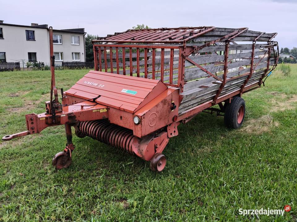Przyczepa zbierająca samozbierająca zbieracz do śląskie Tychy