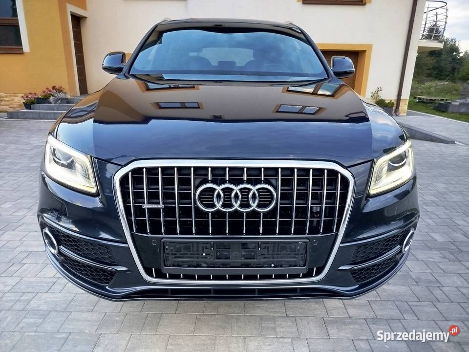 AUDI Q5 20TDI 190 2xSLINE panorama skóra navi klimatyzacja Grabownica Starzeńska