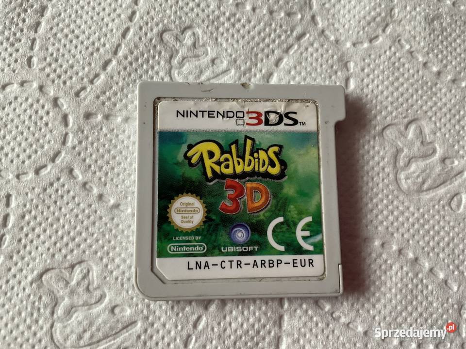 2 gry Nintendo 3DS Ben 10 i Rabbids 3D Nintendo DS Sosnowiec