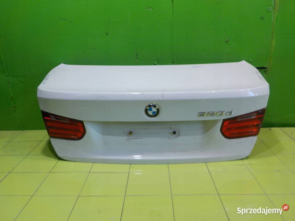 BMW 3 F30 20 D 12r 4D klapa tyl kompletna osobowe