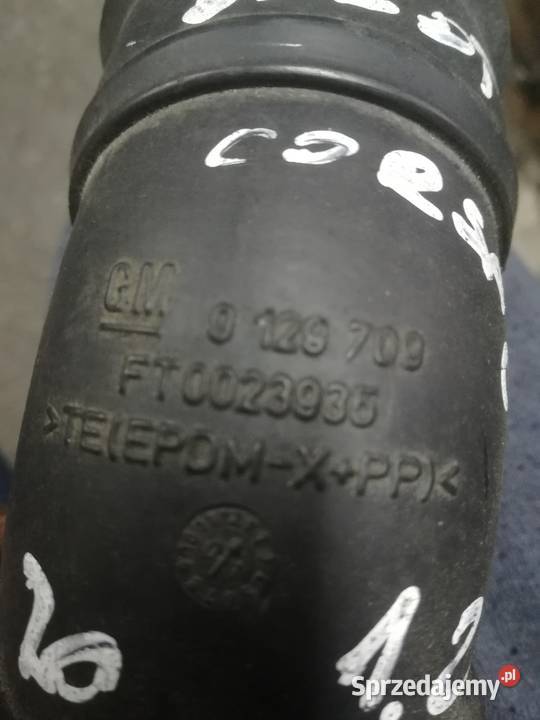 Wąż rura dolot powietrza corsa c 9129709 Mieleszyn