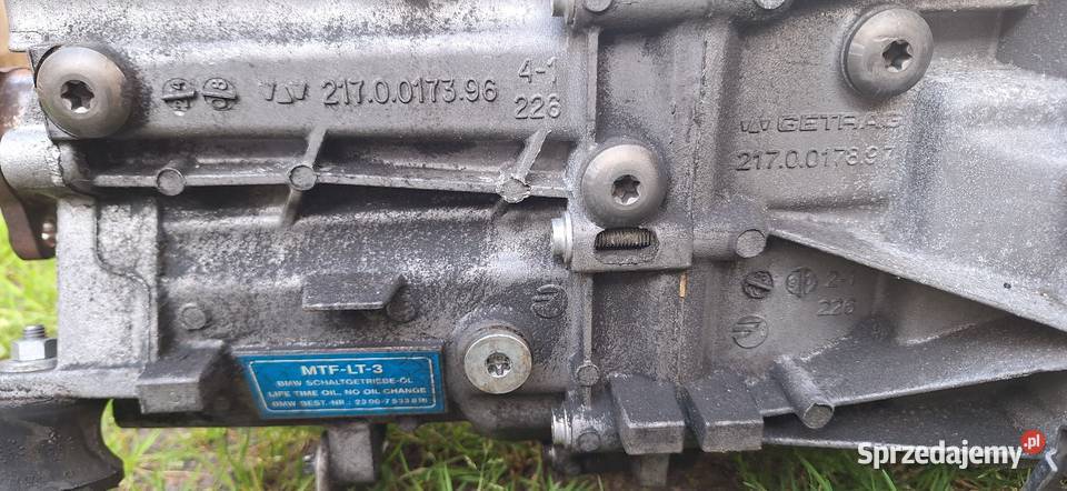Skrzynia biegów manualna bmw n43 seria E Pławce