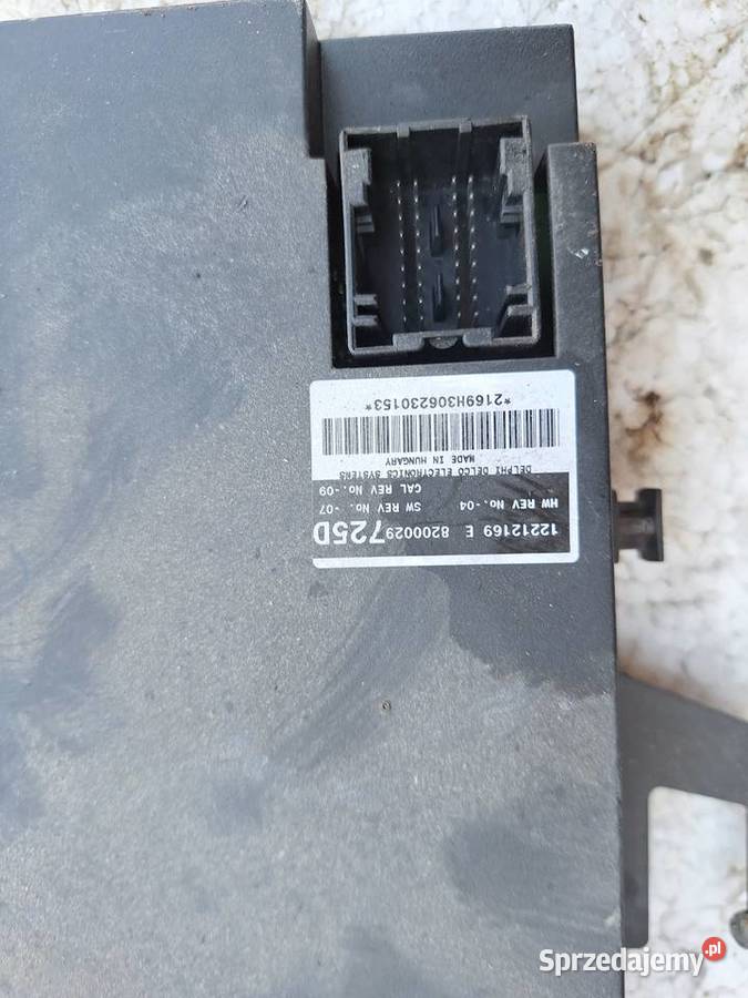 Komputer Moduł Komfortu Renault Espace Części samochodowe Wisznice