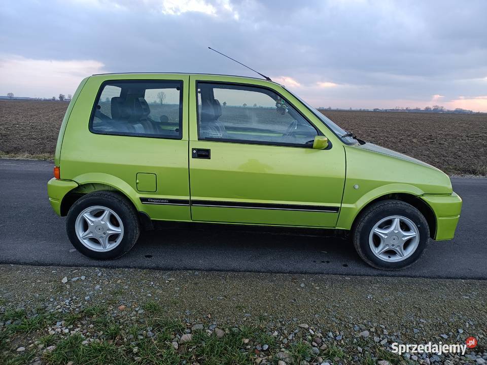 Fiat Cinquecento 1997 CC 700 super stan 112000km sprzedam
