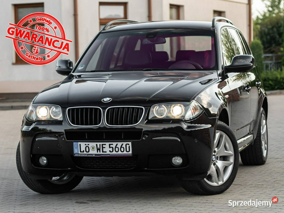 BMW X3 LCI Lift XDrive 20d 177 Manual Super Stan przyciemniane szyby mazowieckie Zwoleń