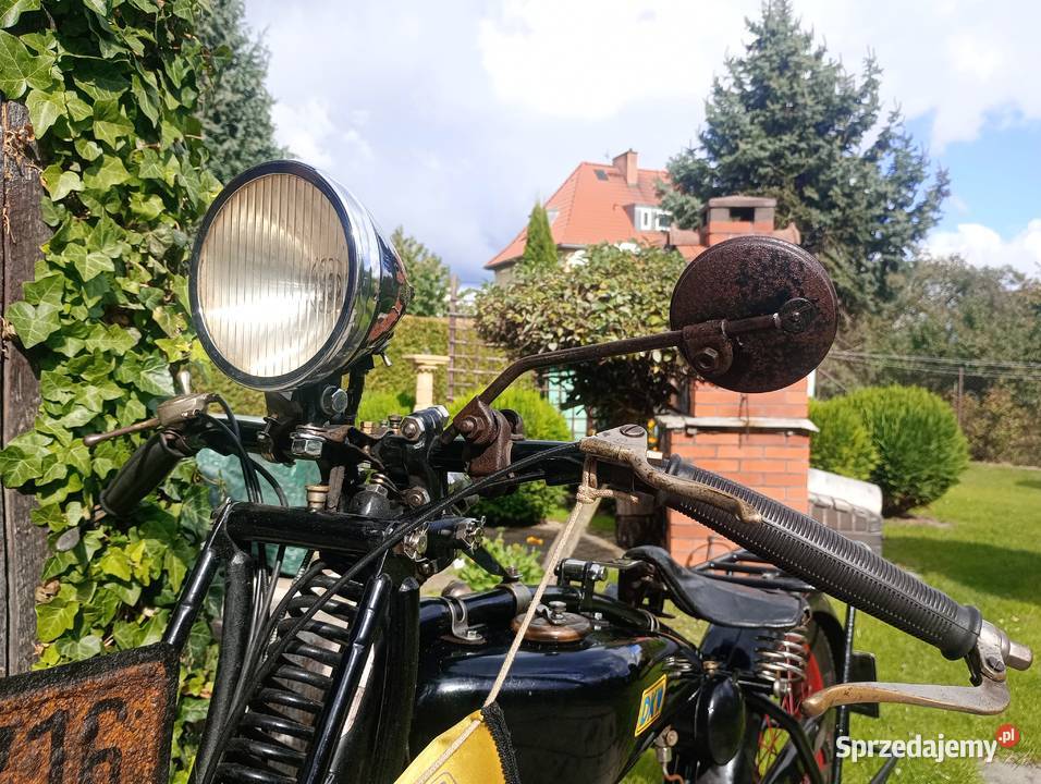 Lampa Hasag 130 DKW NSU DRad BMW Trzebnica