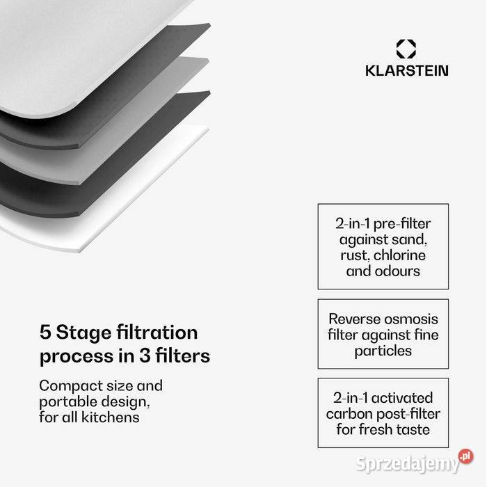 Uzdatniacz Podgrzewacz Filtr wody Klarstein