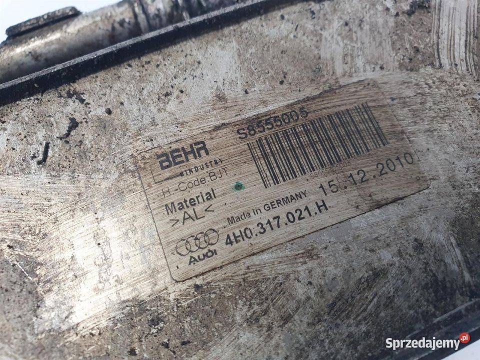 CHŁODNICZKA OLEJU AUDI A8 D4 PRZED LIFT