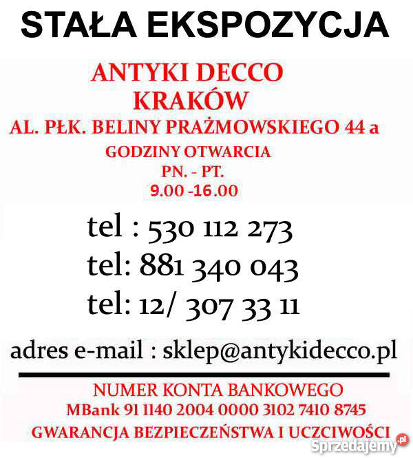PORCELANOWE PAPUGI NA PNIU PORCELANA Z FRANCJI Kraków