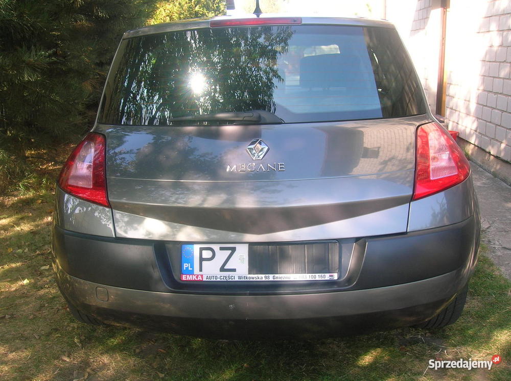 Renault Megane II 19DCI 2004r klima 6bieg przebi centralny zamek wielkopolskie