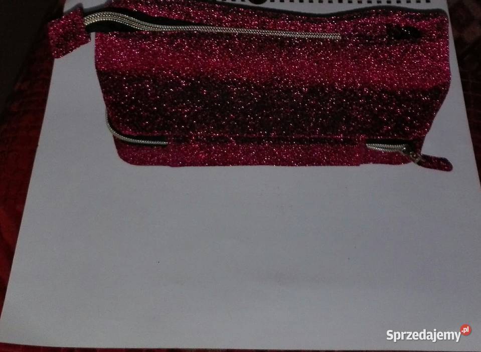 Mała saszetka czerwona Warszawa sprzedam