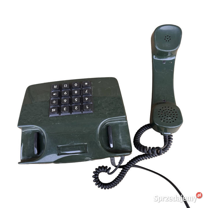 Telefon stacjonarny POST FETAP 7511 Niemcy 1990 zielony mazowieckie Warszawa