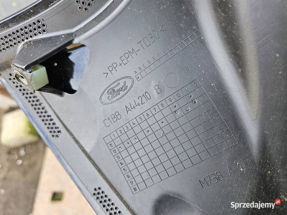 FORD FIESTA MK7 VII LOTKA KLAPY BAGAŻNIKA TYŁ Międzychód